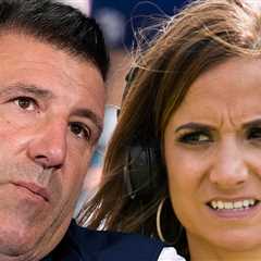 Mike Vrabel, Dianna Russini Address Cozy Arizona Pics