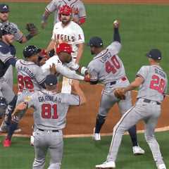 Braves’ Reynaldo Lopez punched Angels’ Jorge Soler in head with ball during shocking brawl