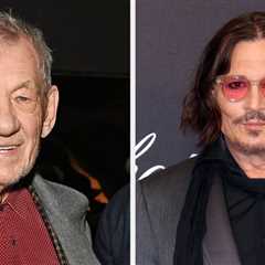 Yikes, Ian McKellen Hyped Up Johnny Depp In The Disgraced Actor's Hollywood Comeback
