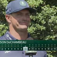 Bryson DeChambeau baffled by question raised about 3D-printed 5 iron at Masters