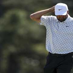 Scottie Scheffler’s bid for third Masters win hits disappointing reality