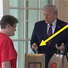 A Video Of Trump And A DoorDash Grandma Is Going Mega Viral, And There Are WAY Too Many Cringey..