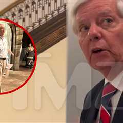 Lindsey Graham Would Not Talk Bubble Wand with TMZ DC