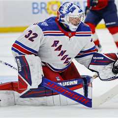 Jonathan Quick’s historic career ends with loss as late goal does in Rangers