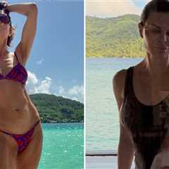 Lisa Rinna Vacay Thirst Traps & Side Boob Snaps ... Sexy at 62!