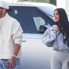 Kim Kardashian and Lewis Hamilton Go Rug Shopping in L.A., See Pics