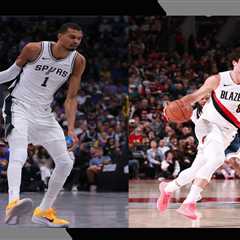 What do the cheapest tickets cost to see Spurs-Blazers in the NBA playoffs?