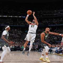 Nuggets overcome sluggish start in Game 1 victory over Timberwolves