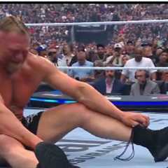 Brock Lesnar appears to stunningly retire from WWE after WrestleMania 42 loss