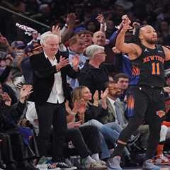 Timothee Chalamet, Suni Lee take in Knicks-Hawks Game 2 with celebs, franchise icons out in full..