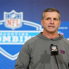 John Harbaugh takes control of the Giants — and his legacy — at the NFL draft