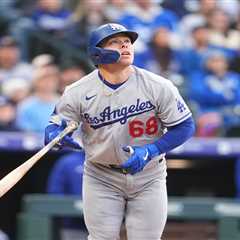 Dalton Rushing is Dodgers’ new lightning rod — in more ways than one