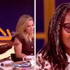 Whoopi Goldberg Appeared Visibly Annoyed As The View Host Got Pulled Into A Slap Fight, And I..