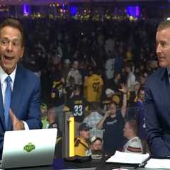 Nick Saban shades Cowboys draft pick Malachi Lawrence on hot mic in awkward ESPN moment