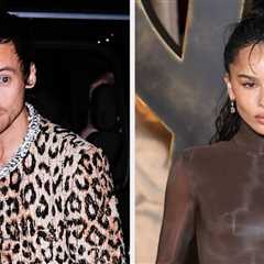 Here's Why People Think Harry Styles And Zoë Kravitz Are Engaged