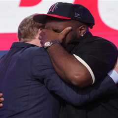 Kayden McDonald overcome with emotion in viral crying moment after Texans draft pick