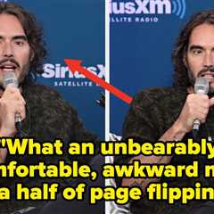 Russell Brand Tried To Quote A Bible Verse During This Interview, And It Went Exactly How You'd..