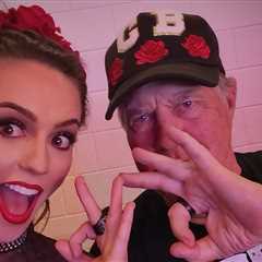 Jordon Hudson Gives Bill Belichick 'WAG' Status At Cheer Competition