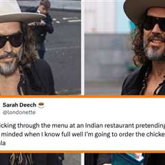 This 17-Second Video Of Russell Brand Is Going Mega Viral, And People Are Calling It The Meme Of..