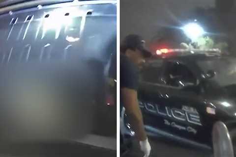 Dead Body Found Inside Cop Car Parked Outside Police Headquarters, Video Shows