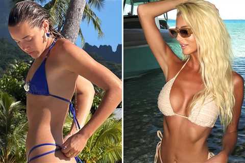 Olivia Ponton vs. Emma Hernan Who'd You Rather?! Bikini Strings Edition
