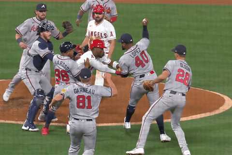Braves’ Reynaldo Lopez punched Angels’ Jorge Soler in head with ball during shocking brawl