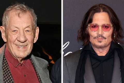 Yikes, Ian McKellen Hyped Up Johnny Depp In The Disgraced Actor's Hollywood Comeback
