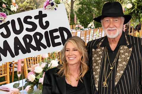 Fleetwood Mac Drummer Mick Fleetwood Gets Married for the 5th Time