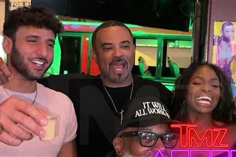 'Age of Attraction' Cast Hosts 'TMZ After Dark' Tour, Runs Into Victoria Justice