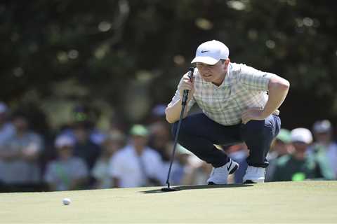 Robert MacIntyre’s middle-finger meltdown ends with Masters reprimand