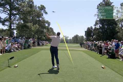 Jordan Spieth hit a fan with Masters drive — and then shared a moment with him