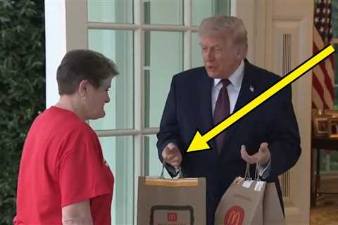 A Video Of Trump And A DoorDash Grandma Is Going Mega Viral, And There Are WAY Too Many Cringey..