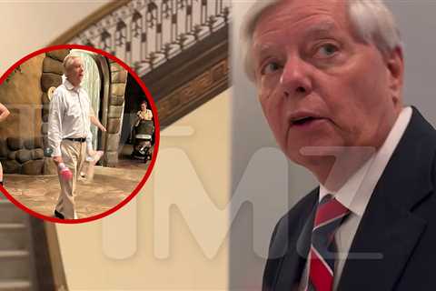 Lindsey Graham Would Not Talk Bubble Wand with TMZ DC