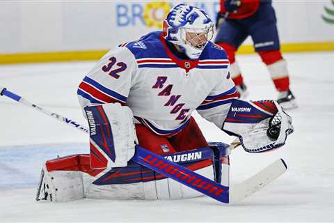 Jonathan Quick’s historic career ends with loss as late goal does in Rangers
