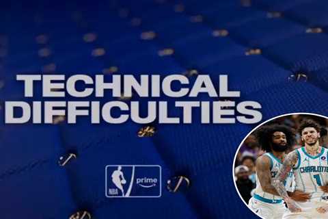 Prime Video broadcast cuts off at critical part of Heat-Hornets play-in game for nearly two minutes