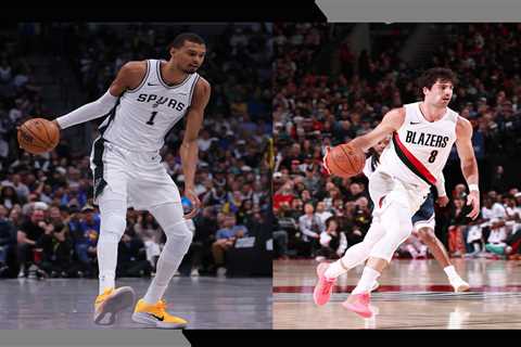 What do the cheapest tickets cost to see Spurs-Blazers in the NBA playoffs?