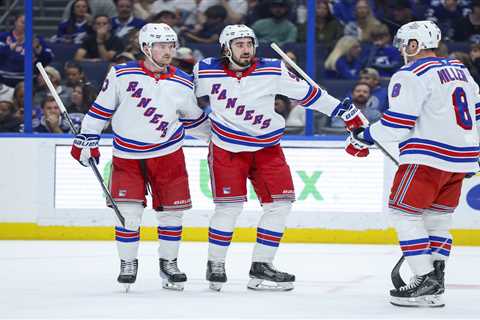Rangers end lost season with win over resting Lightning