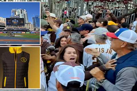 Padres fans fight each other at Petco Park over unusual giveaway item