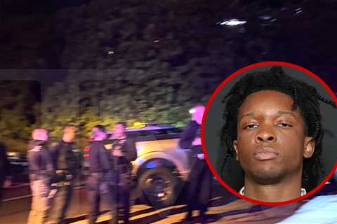 See LAPD Detectives at the Scene of D4vd's Arrest
