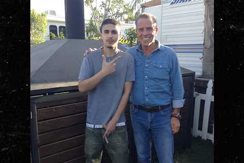 Hunter Biden Poses with Rapper Fakemink at Coachella