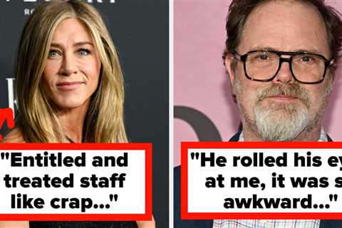 People Who’ve Worked With Or Met Celebrities Are Sharing Their Most Disappointing Encounters, And..