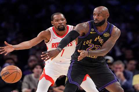 Lakers’ series, NBA title odds skyrocketing after surprise 2-0 start vs. Rockets