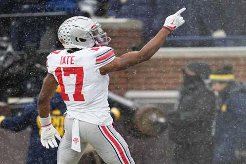 2026 NFL Draft odds: Carnell Tate, Jordyn Tyson, Makai Lemon projections for loaded wide receiver..
