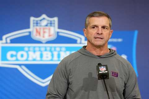 John Harbaugh takes control of the Giants — and his legacy — at the NFL draft