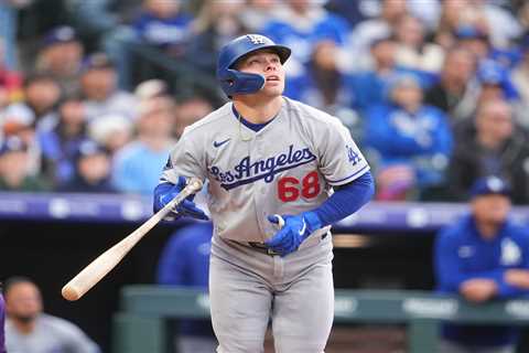 Dalton Rushing is Dodgers’ new lightning rod — in more ways than one