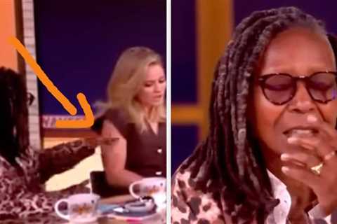 Whoopi Goldberg Appeared Visibly Annoyed As The View Host Got Pulled Into A Slap Fight, And I..