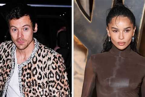 Here's Why People Think Harry Styles And Zoë Kravitz Are Engaged