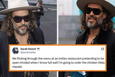 This 17-Second Video Of Russell Brand Is Going Mega Viral, And People Are Calling It The Meme Of..