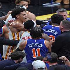 Mitchell Robinson avoids suspension after heated Hawks scuffle in Knicks sigh of relief