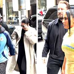 Kylie Jenner and Timothée Chalamet Watch Broadway Show with Kris and Kim